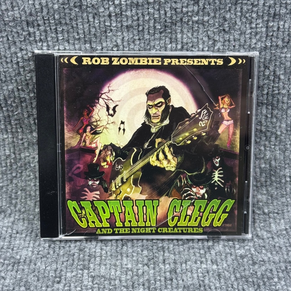 Rob Zombie Presents‎ Captain Clegg and  Night Creatures CD Psychobilly STAG-013